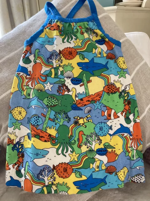 Little Bird Under the Sea Jools Oliver Mothercare Regenbogenkleid 12 18 M Urlaub