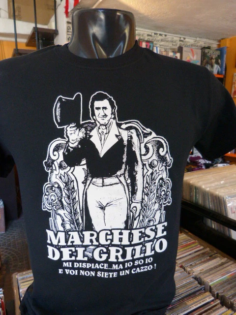 IL MARCHESE DEL GRILLO Alberto Sordi Onofrio Monicelli T-SHIRT Nicola Piovani