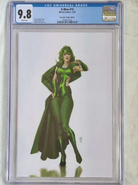 X-Men #15 Unknown Comics Miguel Mercado Exclusive Virgin Variant CGC 9.8
