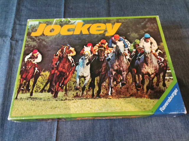 Jockey - Pferderennen - Ravensburger - aus dem Jahr 1977
