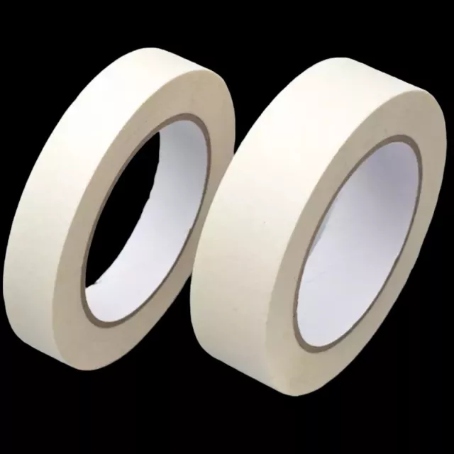 Masking Tape Low Tack 50Mm-25Mm X 50M White Painting Edges Tape