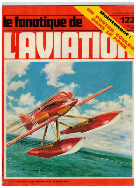 REVUE LE FANA DE L AVIATION - no 122 (1980) MACCHI M.67 - KOKUSAI TK-3...