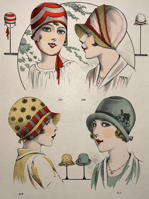 CREATION BLANCHOT DROUET Mode LITHOGRAPHIE Chapeau MODISTE PARISIENNE 1900 EUR 18,00 - FR