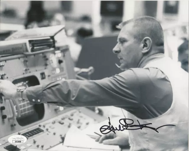 Eugene Kranz NASA Flight Director REAL hand SIGNED Photo #3 JSA COA Apollo 13