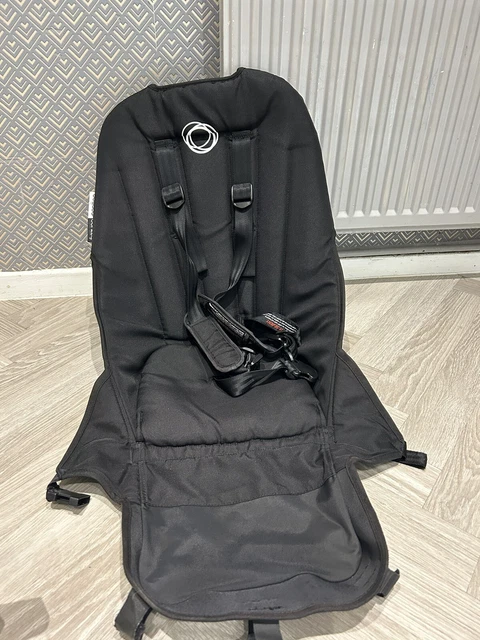 Bugaboo Donkey Black Seat Fabric Fits Donkey2 Donkey3 Donkey5 Donkey
