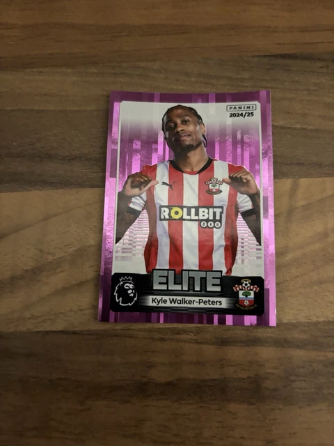 Panini Premier League 2025 Elite Parallel Football Stickers – Gold/Green/Purple – You Pick