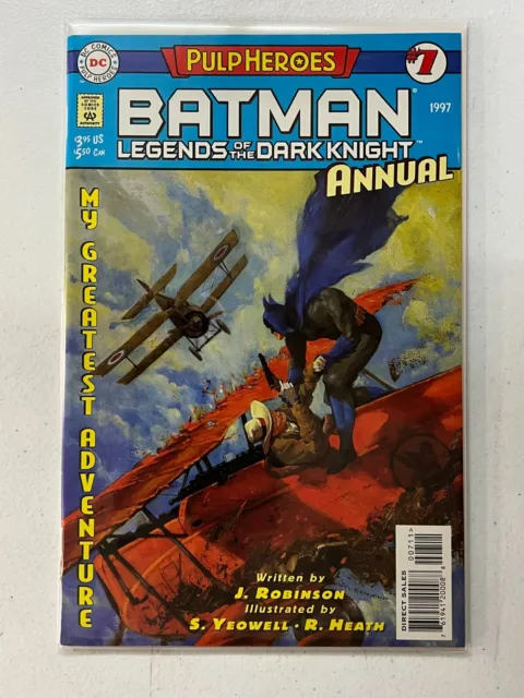 BATMAN LEGENDS OF THE DARK KNIGHT ANNUAL #1 1997 PULP HEROES DC Comics | Combine