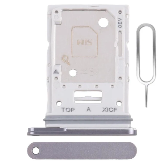 Chariot SIM Et Carte SD Pour TCL 20 SE (T761H, T671H) - Plateau Adaptateur Noir/gris, Neuf Sous Emballage