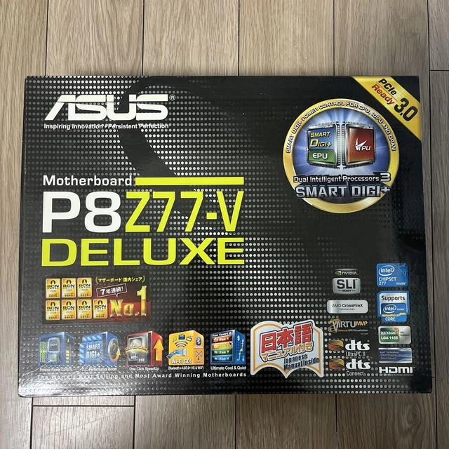 P877 ASUS P8Z77-V DELUXE Motherboard £253.48 - PicClick UK