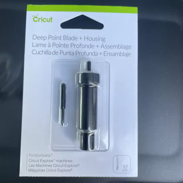 CRICUT DEEP POINT BLADE + HOUSING For Explore + (1.7mm) 2002293 10.00