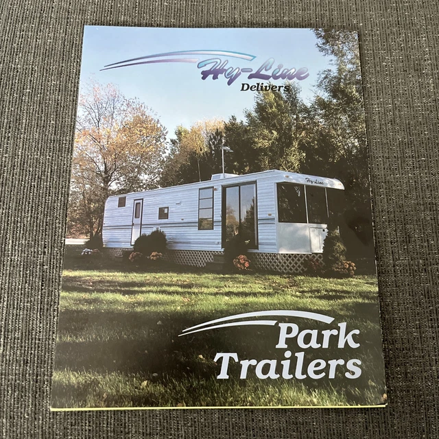 HYLINE TRAVEL TRAILER Park Model Fifth Wheel Camper RV Brochure