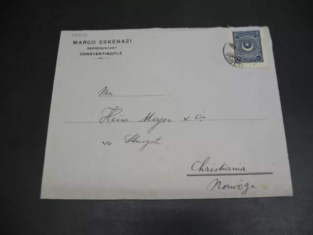 Turkey 1923 cover to Norway *10210
