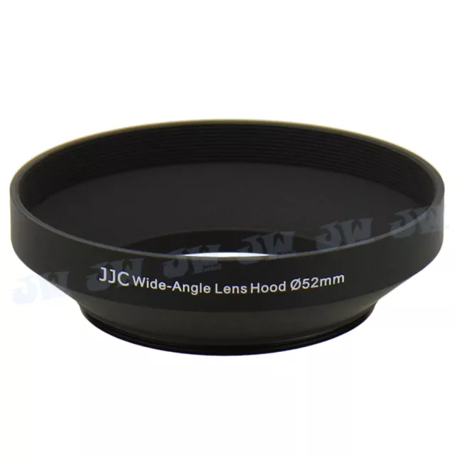 JJC 52mm Metal Lens Hood For NIKON AF-S 18-55mm / PANASONIC G VARIO 14-42mm Lens