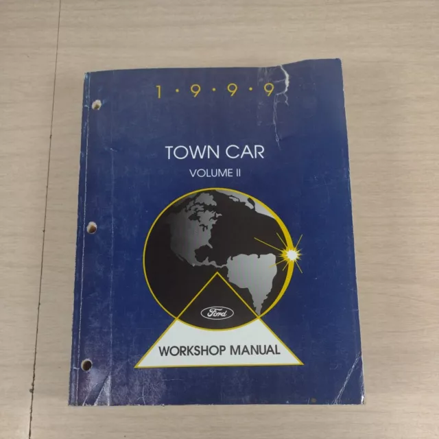 1999 LINCOLN TOWN CAR Factory Service Shop Workshop Manual Repair Volume 2 Only