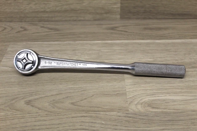 Vintage J.H. Williams USA 1/2" Drive Ratchet Superratchet S-52 Vintage J.H. Williams USA 1/2" Drive Ratchet Superratchet S-52