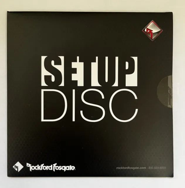 Rockford Fosgate Amplifier Tuning Setup Disc -New Punch- Power Tuning Disc.