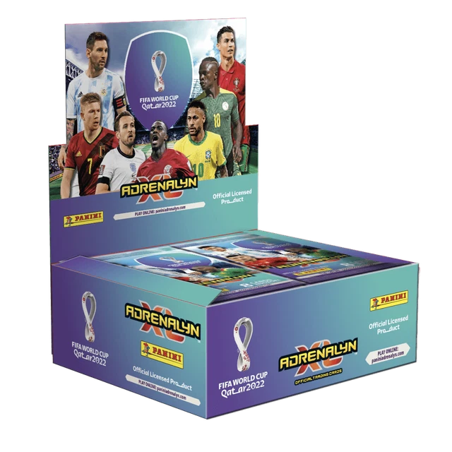 2022 PANINI QATAR FIFA World Cup Adrenalyn XL Collector Cards Sealed Box £156.06 PicClick UK