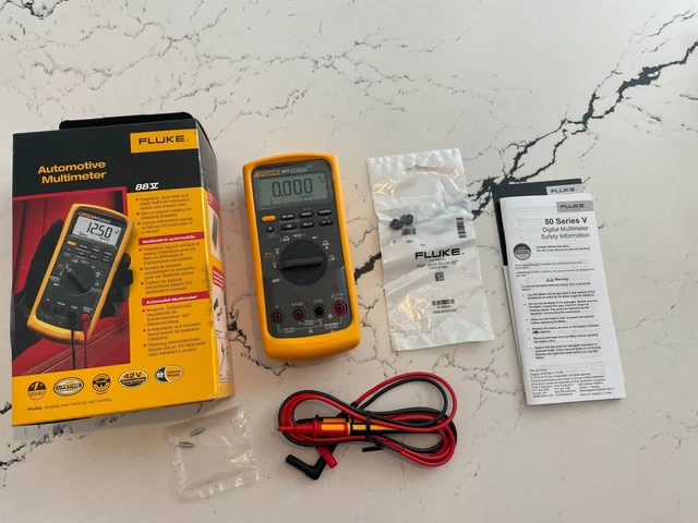 NEW IN BOX Deluxe Fluke 88V Automotive Multimeter w/ Owner Manual $420. ...