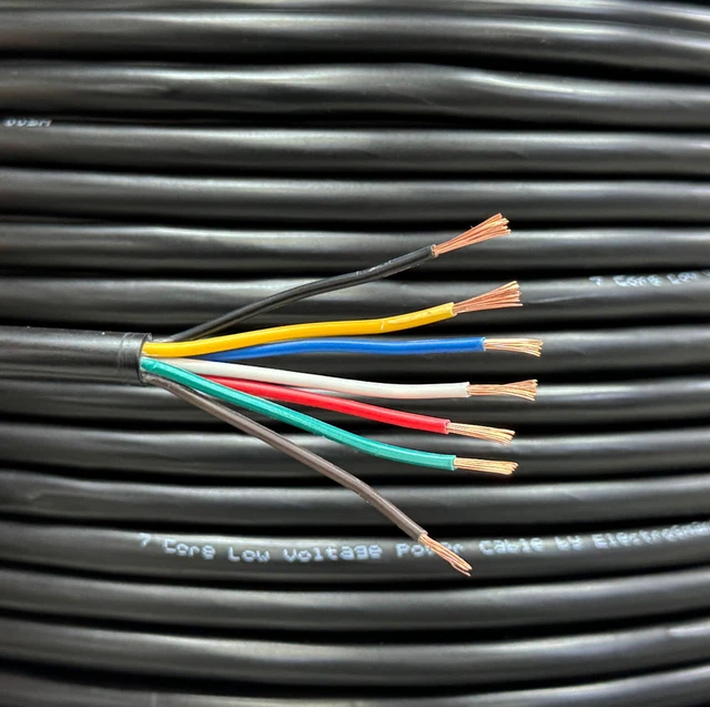 50 Meter Auto Cable Kit – 0.5mm 11A Thinwall Wire Loom For