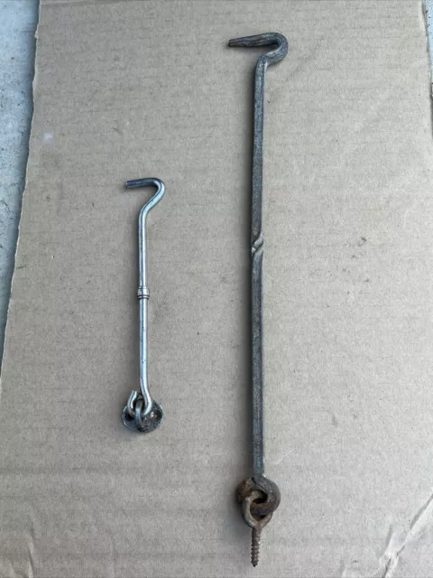 Vintage Caravan Door Stop Rods Used