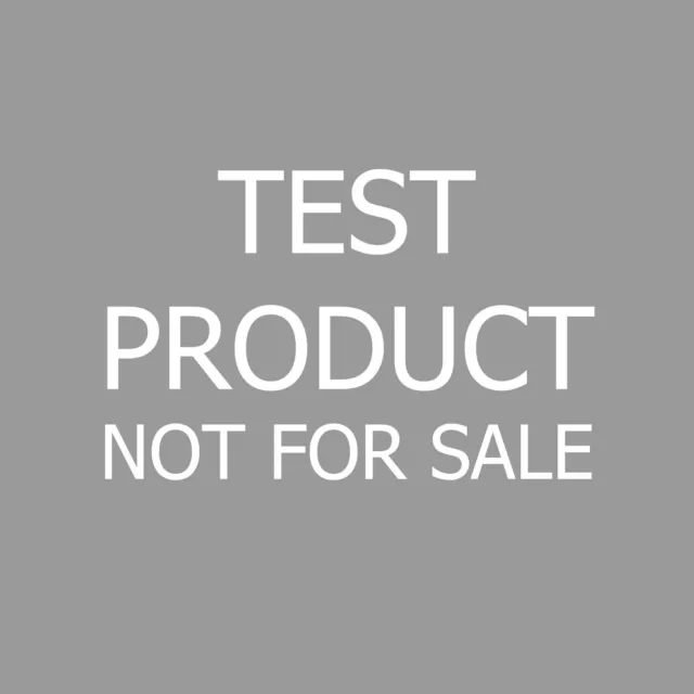 Test Product - Not for Sale 1137
