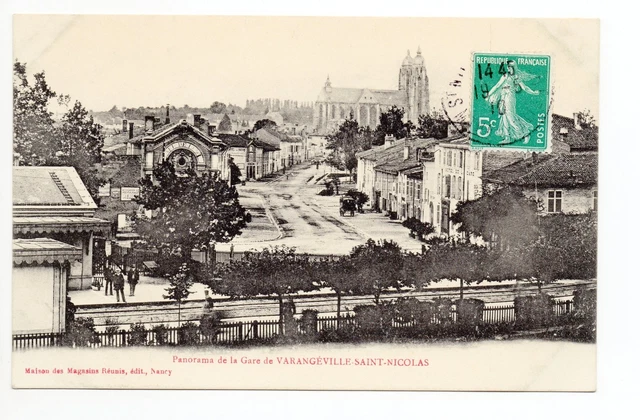 SAINT NICOLAS DE PORT Meurthe et moselle CPA 54 la gare de Varangéville ST NIC