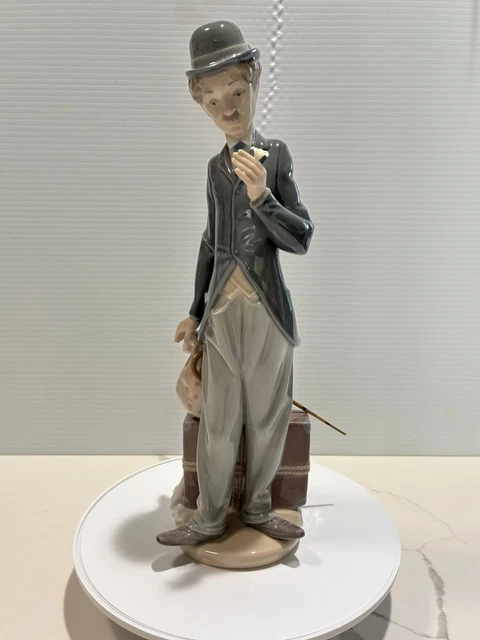 リヤドロ　lladro チャップリンcharlie the tramp 浮浪者 リヤドロ lladro チャップリンcharlie the tramp 浮浪者