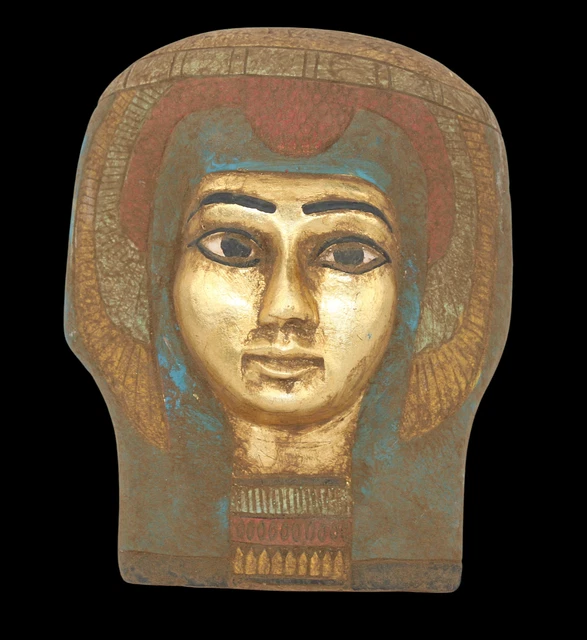 RARA ANTICA EGIZIANA ANTICA NEFERTARI Tomba Maschera di Pietra Moglie del...