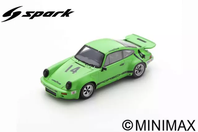 Miniature voiture auto 1 : 43 spark Porsche Rs 3.0 Iroc Can-Am Fittipaldi Racing