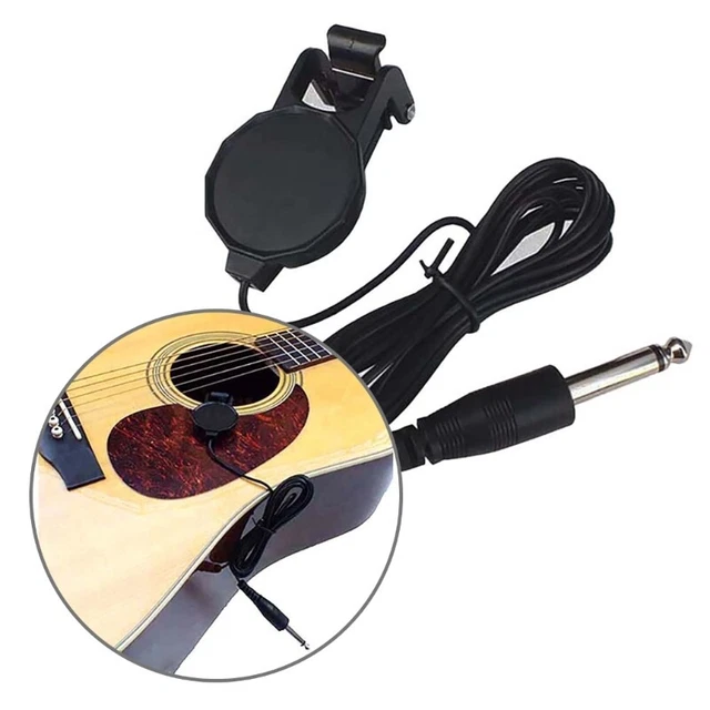 CLIP ON MICROPHONES Piezo Pickup Violins Acoustics Guitar Ukuleles