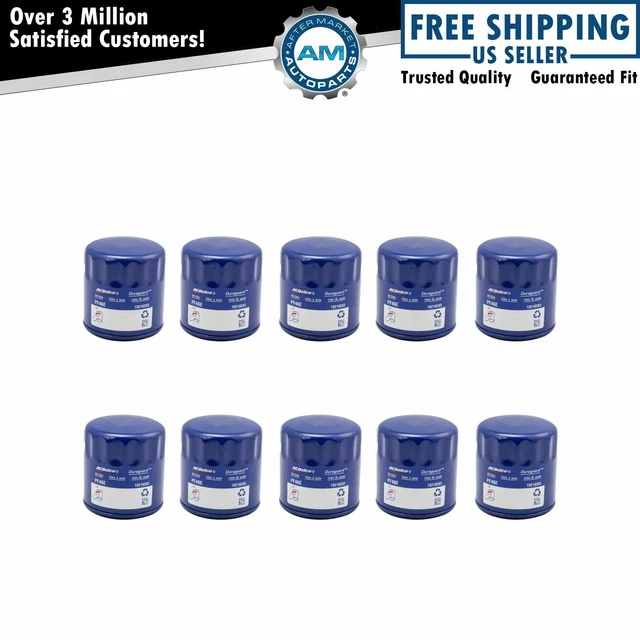 ACDelco PF46 Engine Oil Filter Kit Set of 10 for Chevy GMC Cadillac Olds Pontiac