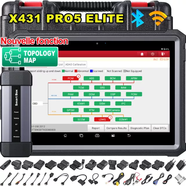 Livraison UE Launch X431 PRO5 PRO 5 Full System Diagnostic Scanner