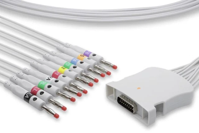 Replacement Cable/Sensor For Cables And Sensors 10789 Direct-Connect Ecg Cable