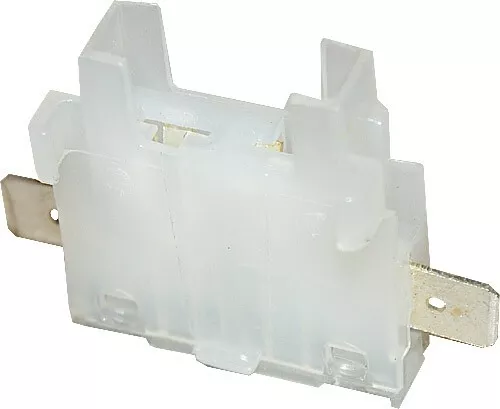 White Inline Blade Fuse Holder Pack of 10for Standard Blade Fuses  FU8A Car Auto