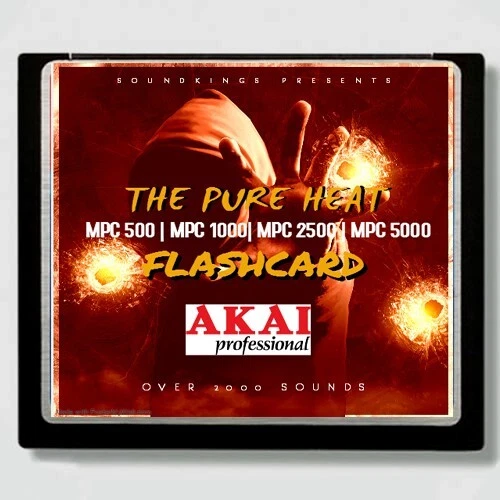 Akai MPC Compact Flash Card, MPC 500, MPC 1000, MPC 2500, MPC 5000, 2000 Sounds