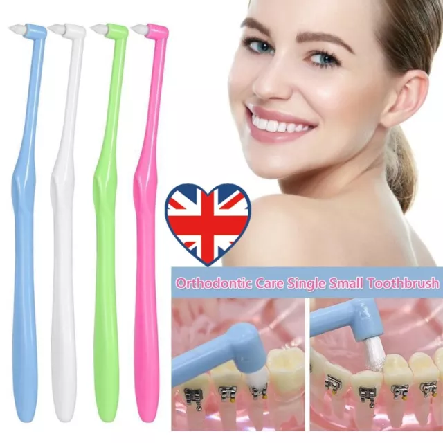 Interdental Brush Cleaning Soft Toothbrush Oral Care (Green)