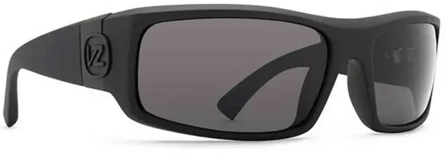 Von Zipper Kickstand Sunglasses - Matte Black / Grey - New