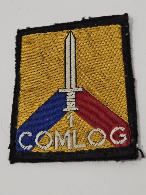 SERRE PONCON Ski Montagne Patch insigne tissu ancien brodé