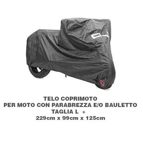 Telo Coprimoto Parabrezza-Bauletto Oj Taglia L+