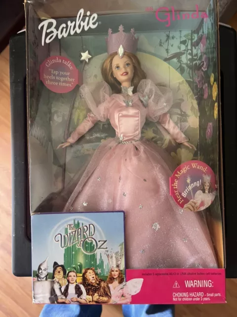 Barbie As Glinda The Good Witch Talking Doll Wizard Of Oz Nrfb 1999 Mattel 25813