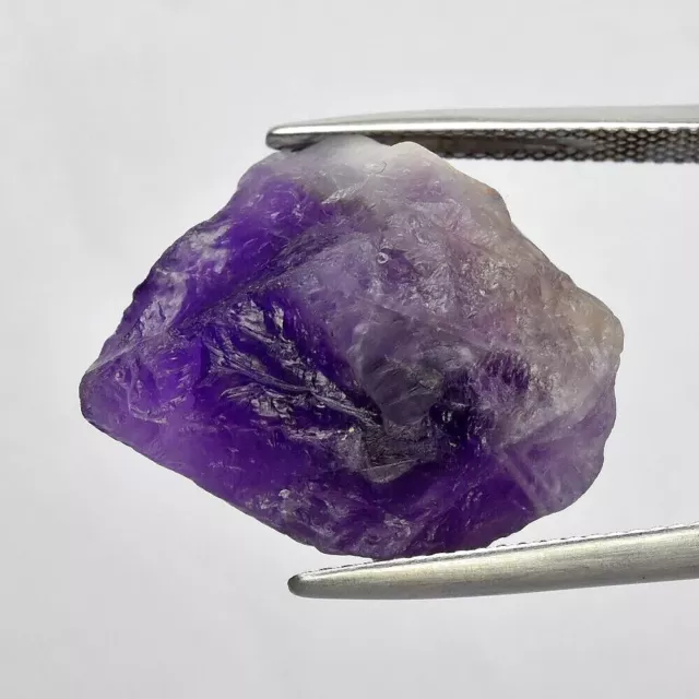 ★★ RARE !! AMETHYSTE VIOLETTE BRUTE DU BRESIL : 29,89 CARATS  ★★ P384.135t