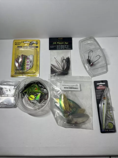 LOT 6 PANTHER Martin Fishing Lure PMRF-4-GBR-1/8 oz. Spinner $22.00 -  PicClick