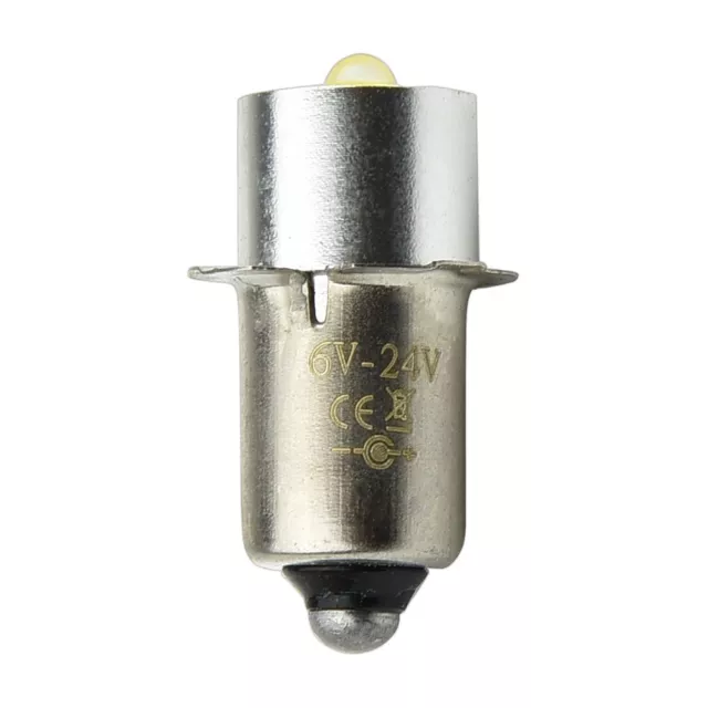 Led Flashlight Bulb Easy To Install High Bright 300 LM 3W Ceramic Lamp Holder
