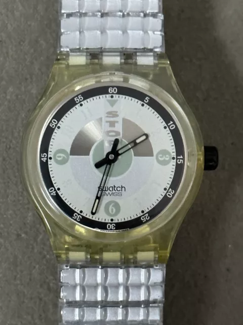 Swatch Stop Watch Ref Ssk108