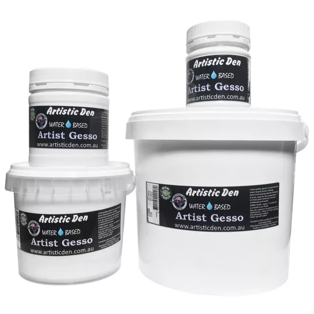 Artist White Gesso Primer Canvas Gesso 500-5L White Canvas Primer Craft Primer 2