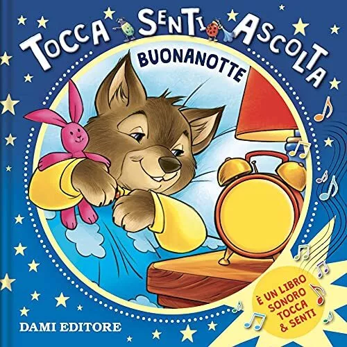LIBRO SONORO PER Bambini Tocca e Senti Buonanotte Dami Editore Giunti  50791A EUR 19,90 - PicClick IT