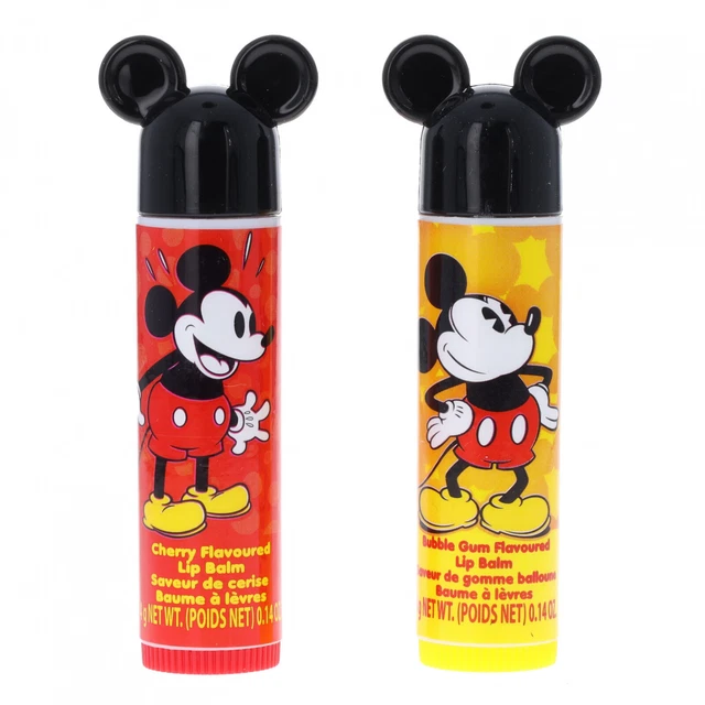 Disney Mickey Minnie Mouse 2pk Flavored Lip Balm Set Kids Ages 3 and Up 2