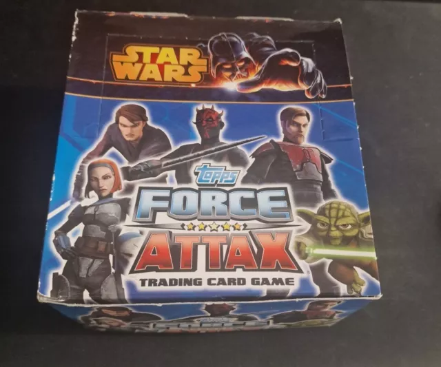 Star Wars Force Attax Serie 4 Display - 50 Booster Packs English OVP