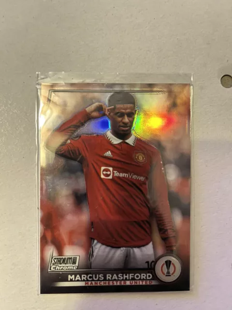 Topps Stadium Club Chrome 22/23 REFRACTOR #96 Marcus Rashford