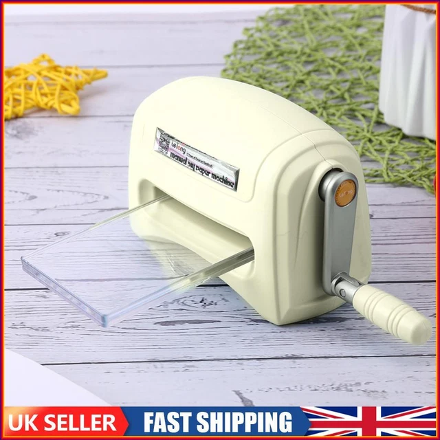 CRAFT EMBOSSING MACHINE Practical DIY Knurling Machine Craft Tool ...